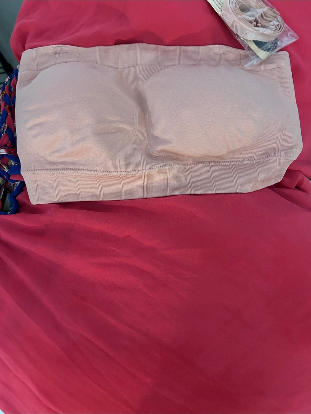 Shapermint Seamless Strapless Bandeau - Light Pink